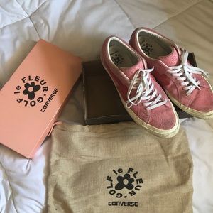 Pink Golf Le Fleur Converse